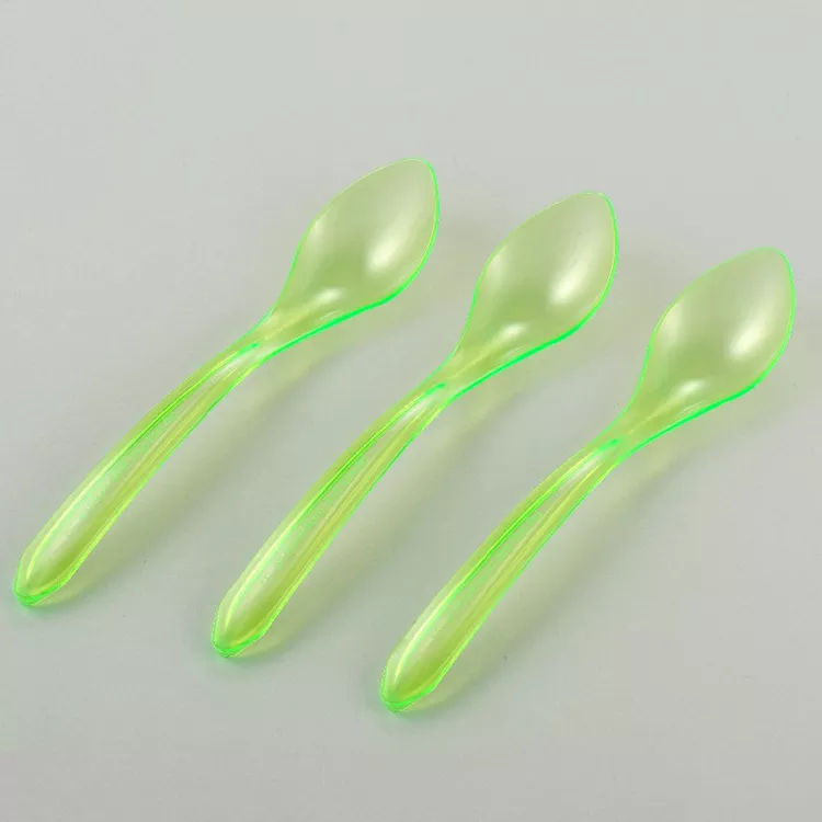 SY-PSC08 Medium-Heavy Weight Colorful duty bulk plastic Spoon, 2000ct. - Image 3
