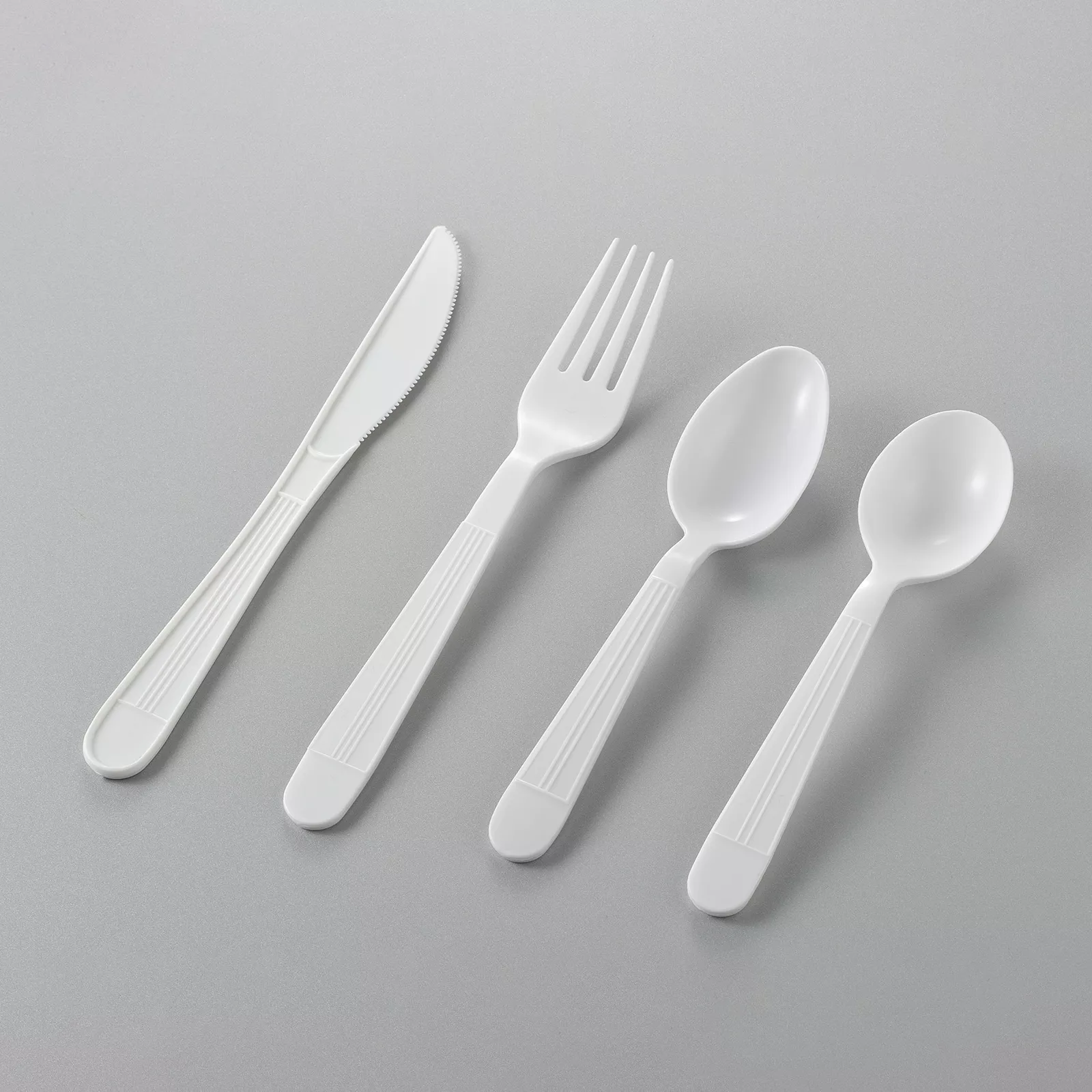 SY-PPC03 Heavy Weight Knife Fork Teaspoon Soupspoon White