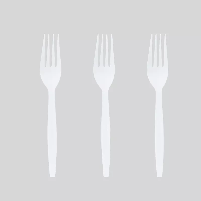 7" Heavy Weight CPLA Fork White 1000ct. - Image 3