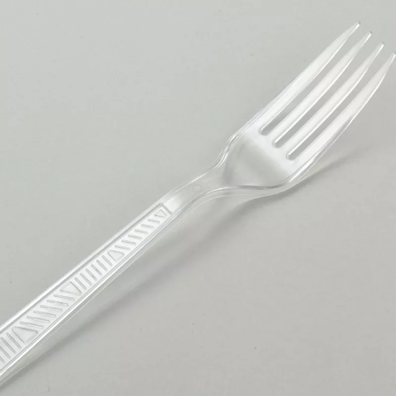 5.9" Medium Weight PS Fork White 2448ct. - Image 2